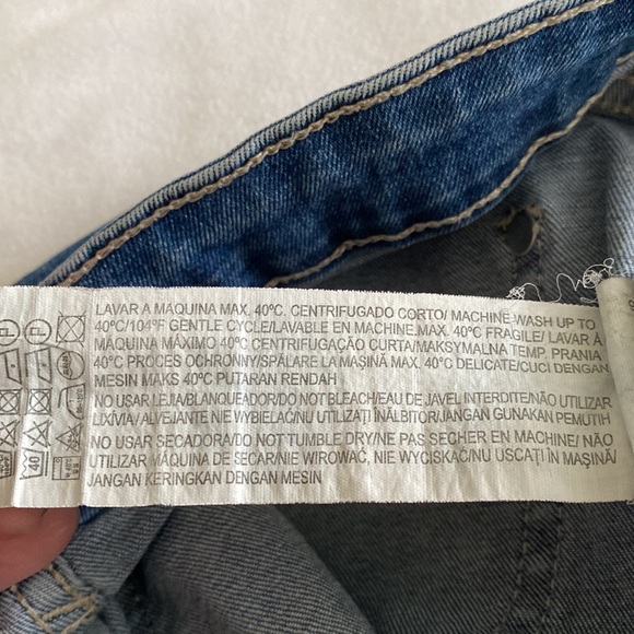 Pull & Bear Basic Denim High Rise skinny jeans / Jegging Size 8 - Picture 16 of 16